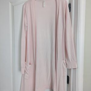 Tickled Teal Light Pink Women's Sweater